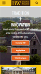 Mobile Screenshot of bw.edu